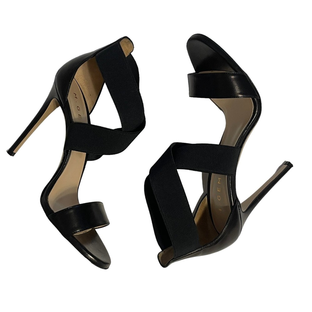 M. Gemi Black Heels Elegant Design